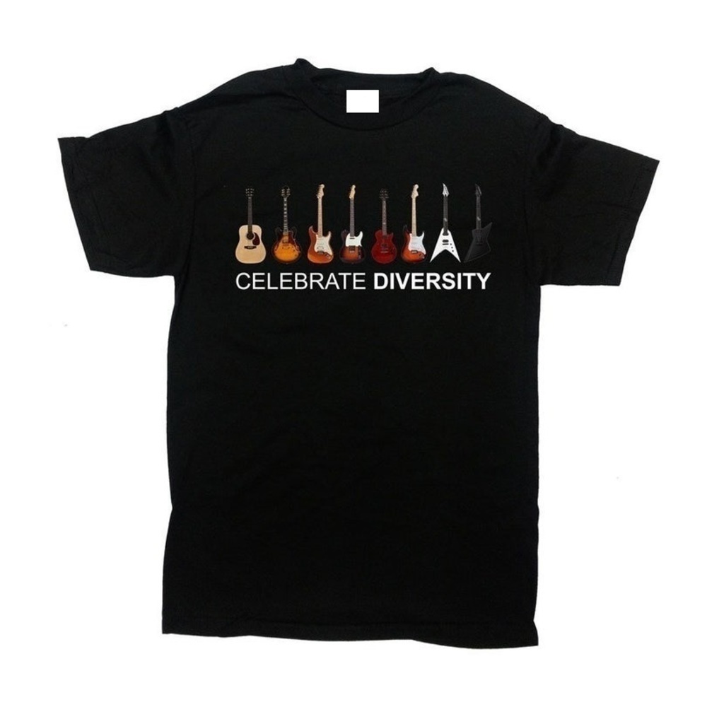 Guitar Graphic T-Shirt Music Band Gift For Guitarist Musician Unisex Tee